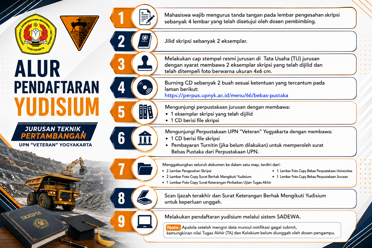Yudicium Registration Requirements