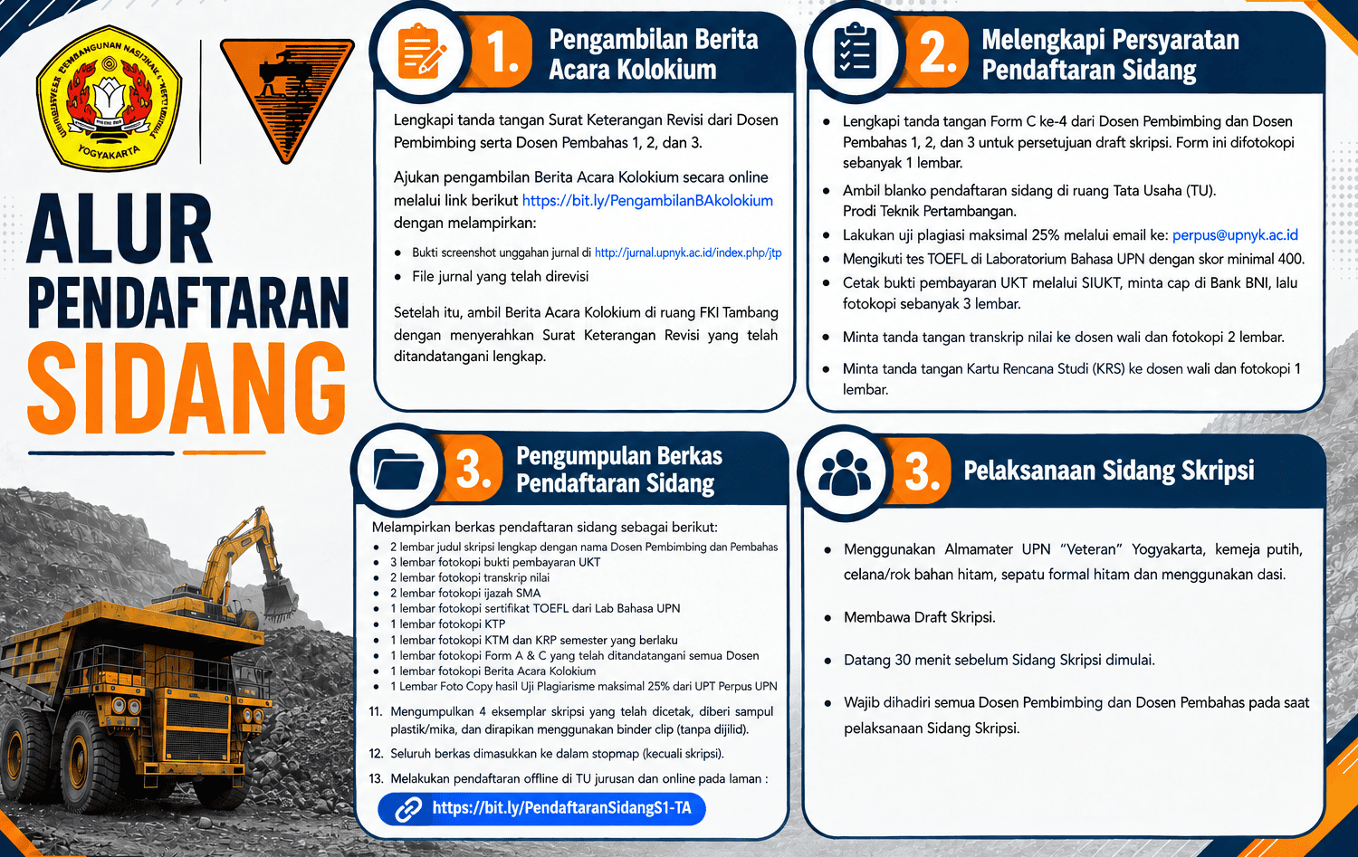 Alur Pendaftaran Sidang Skripsi