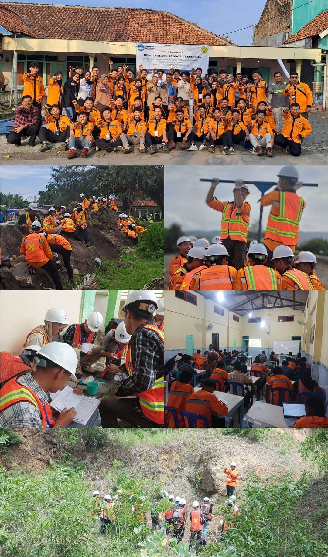 Practical Introduction to the Earth Field (Field Course I) Year 2024 Parangtritis